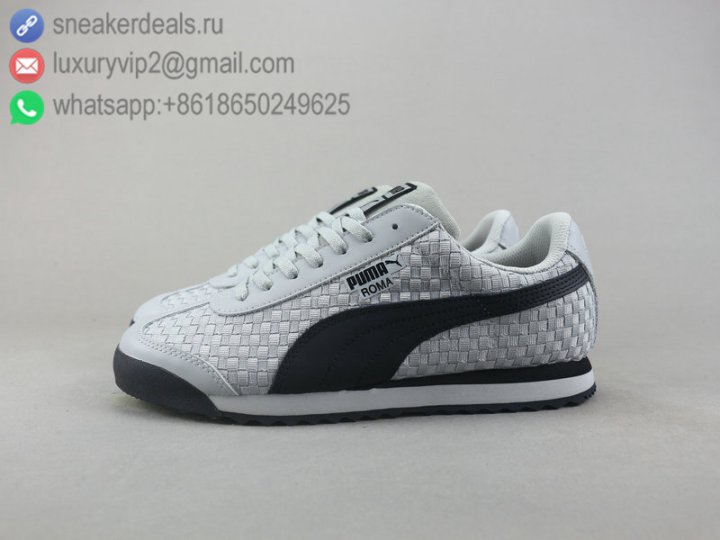 Puma ROMA BASIC Low Men Shoes Classic Grey Size 40-44